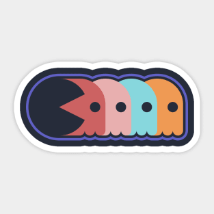 Pac-Man Sticker